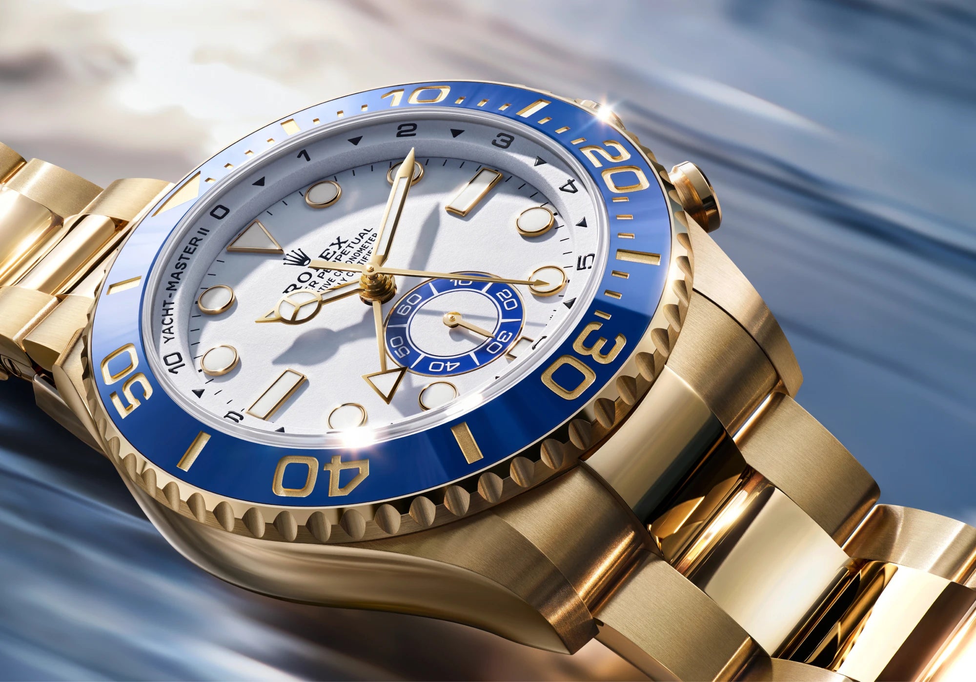Rolex Yacht-Master II bisel Cerachrom azul