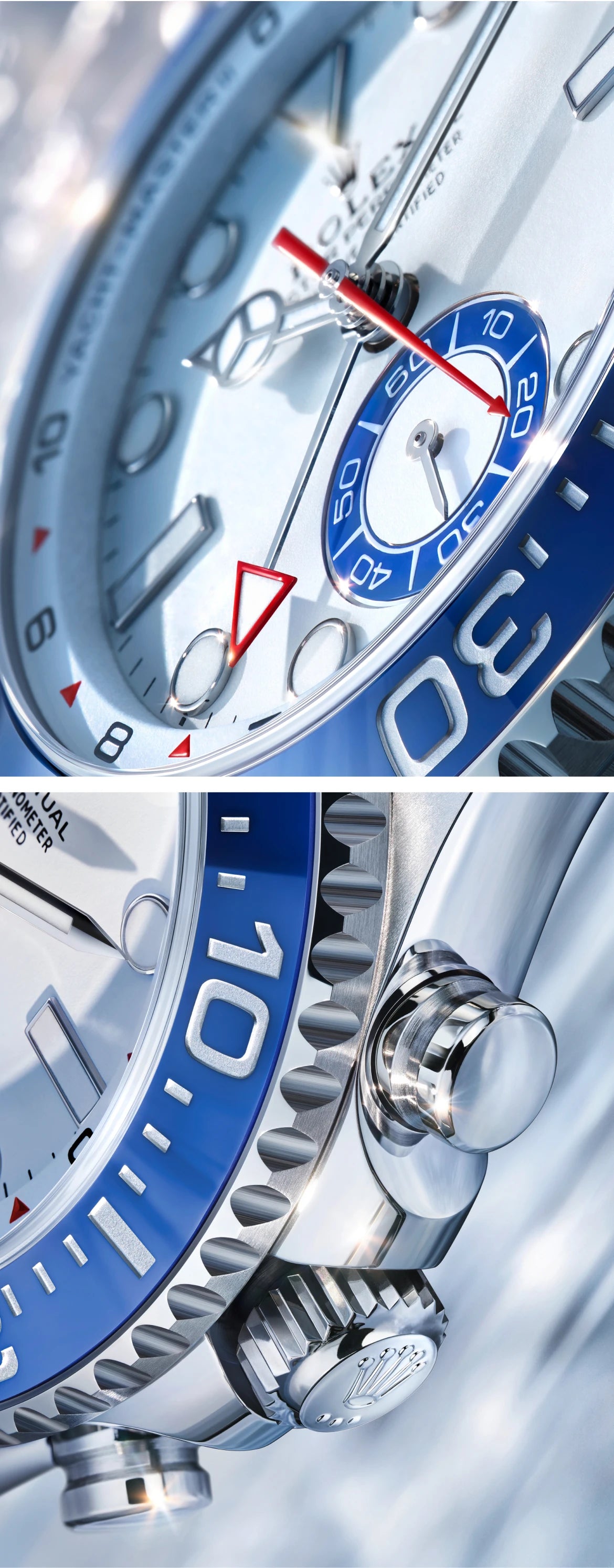 Rolex Yacht-Master II función de cuenta atrás
